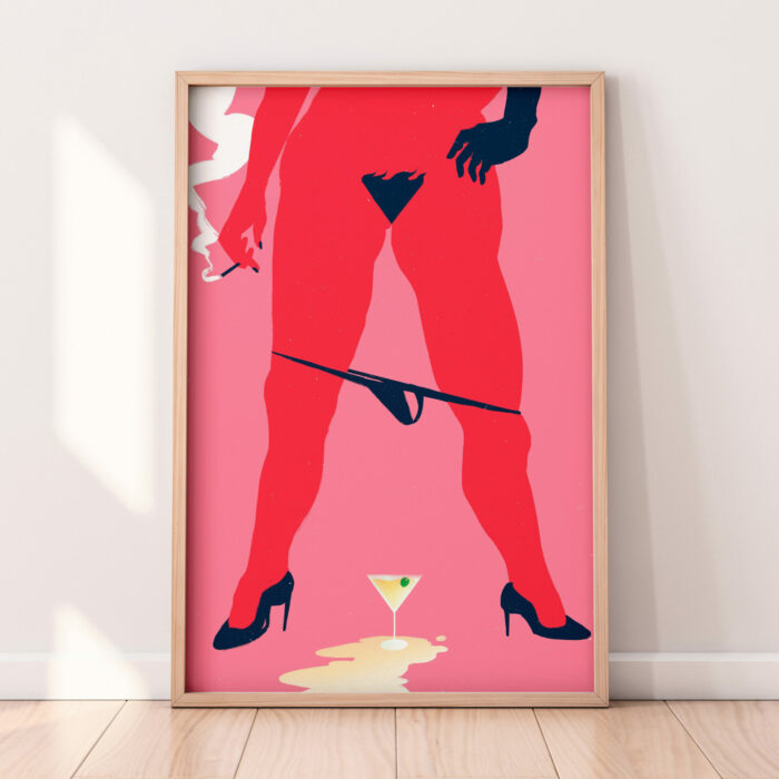 Happy Hour fine art framed